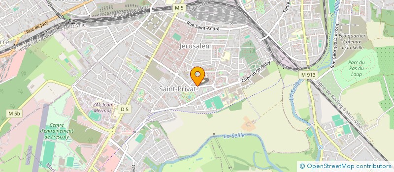 localisation de l'entreprise MADAME FATMA KEBE  MONTIGNY-LES-METZ