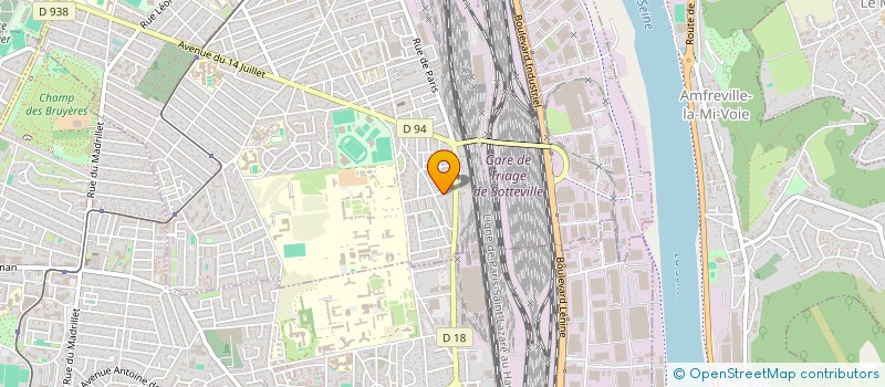 localisation de l'entreprise MADAME FATMA LABADI  SOTTEVILLE-LES-ROUEN