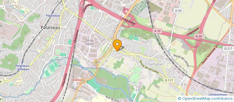 localisation de l'entreprise MADAME FATMA MECHAREK  CHAMPLAN