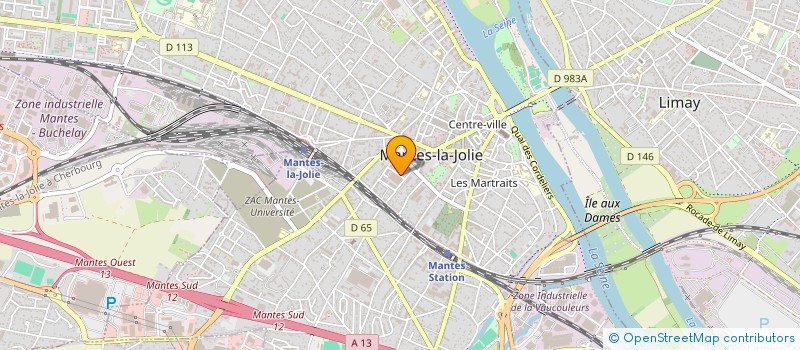 localisation de l'entreprise MADAME FATMA MOHAMMEDI  MANTES-LA-JOLIE