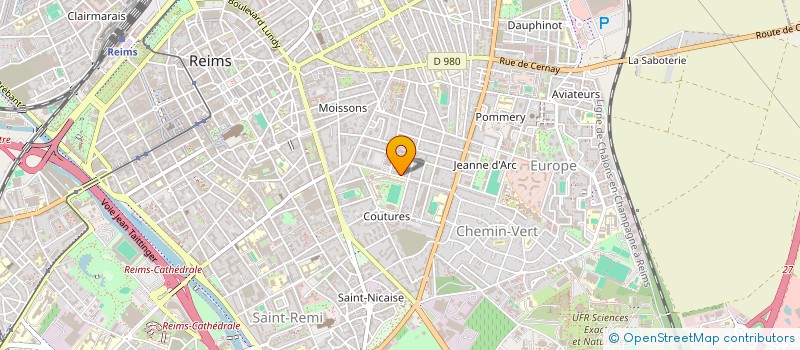 localisation de l'entreprise MADAME FATMA NESLIHAN IBECOGLU à REIMS