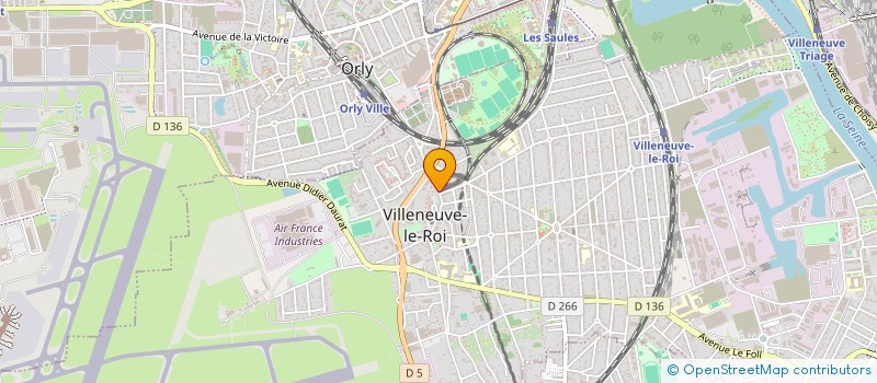 localisation de l'entreprise MADAME FATMA NOUIRA  VILLENEUVE-LE-ROI