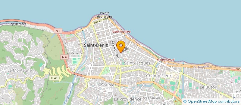 localisation de l'entreprise MADAME FATMA QAZI à SAINT-DENIS