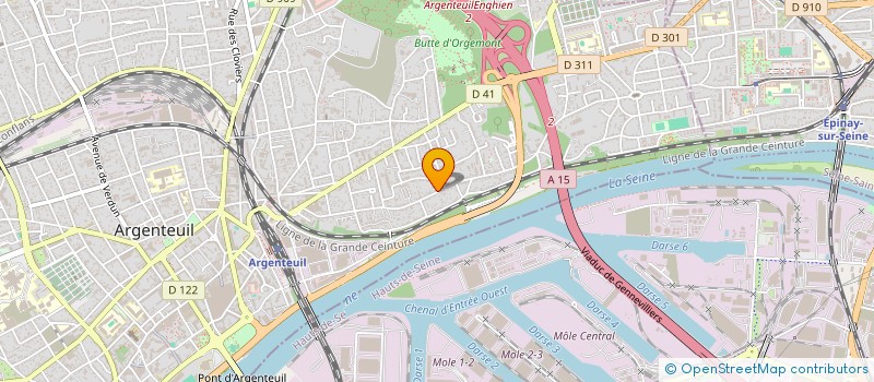 localisation de l'entreprise MADAME FATMA REJEB  ARGENTEUIL