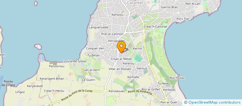 localisation de l'entreprise MADAME FATMA REKHIS  CARANTEC