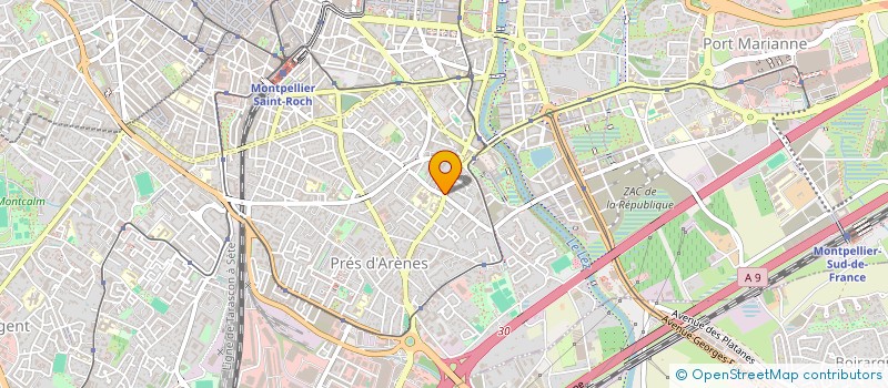 localisation de l'entreprise MADAME FATMA SAHRAOUI à MONTPELLIER
