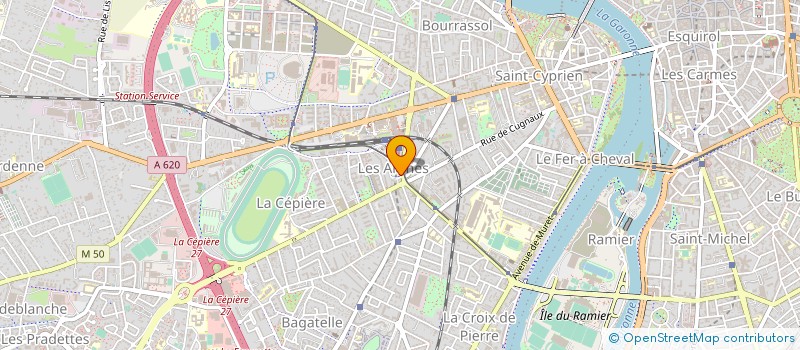 localisation de l'entreprise MADAME FATMA SAYAH à TOULOUSE