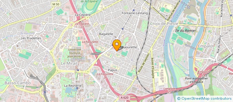 localisation de l'entreprise MADAME FATMA TAIBI à TOULOUSE