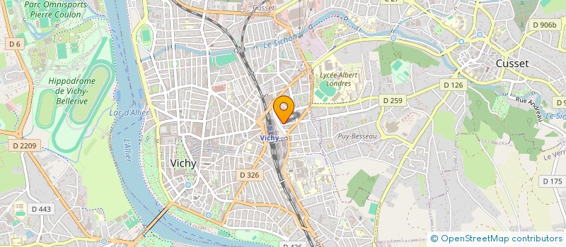 localisation de l'entreprise MADAME FATMA TOSUN  LE VERNET