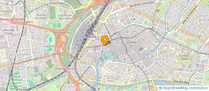 localisation de l'entreprise MADAME FATMA TUZUN à STRASBOURG