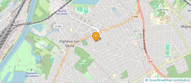 localisation de l'entreprise MADAME FATMA YALCINKAYA à VIGNEUX-SUR-SEINE