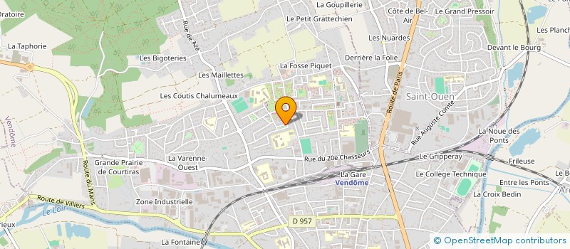 localisation de l'entreprise MADAME FATMA YASAR  VENDOME