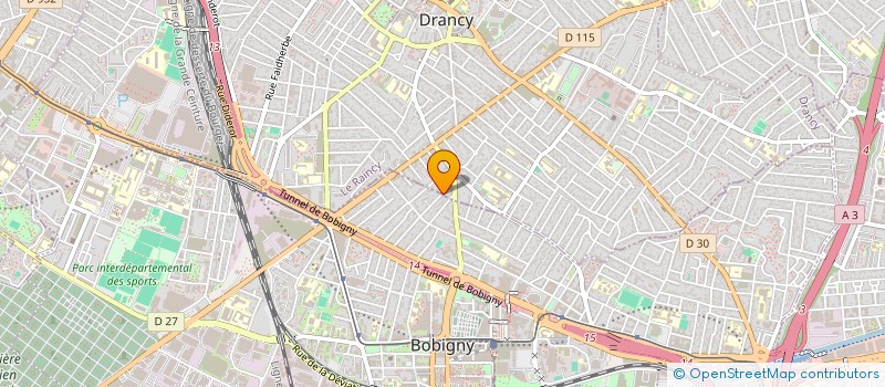 localisation de l'entreprise MADAME FATMA YESILKAYA  DRANCY