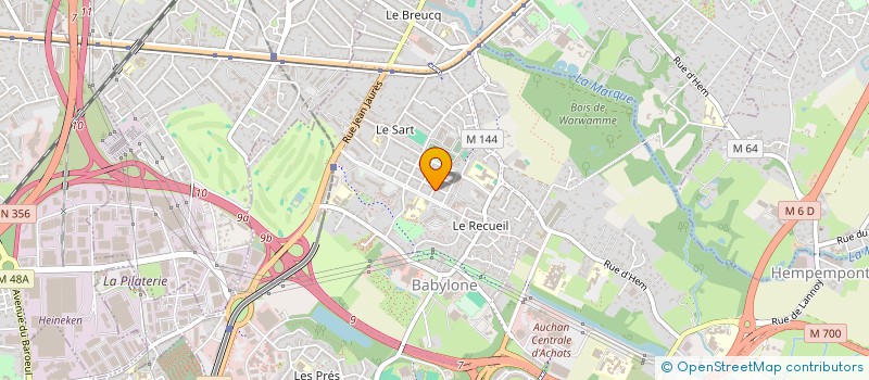 localisation de l'entreprise MADAME FATMA ZAIRI à VILLENEUVE-D'ASCQ