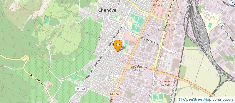 localisation de l'entreprise MADAME FATMA-ZOHRA KACEDALI  CHENOVE