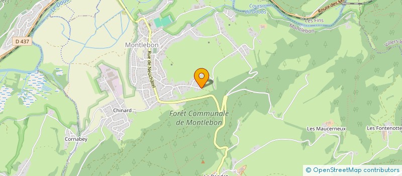 localisation de l'entreprise MADAME FATMAGUL CELEBI  MONTLEBON