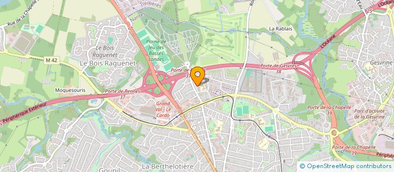 localisation de l'entreprise MADAME FATMAI FATMAI BALID à NANTES