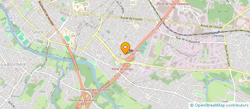 localisation de l'entreprise MADAME FATME AL MOUSSAOUI à VERTOU