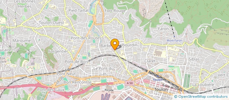 localisation de l'entreprise MADAME FATMIRA TREZHNJEVA  TOULON