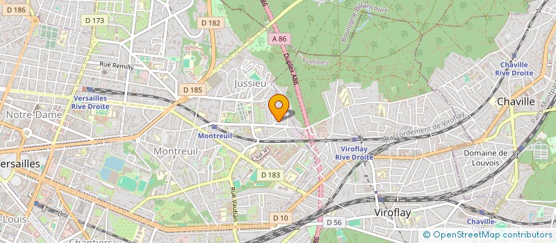 localisation de l'entreprise MADAME FATNA ALLAM à VERSAILLES