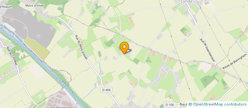 localisation de l'entreprise MADAME FATNA DEROUICH  BLARINGHEM