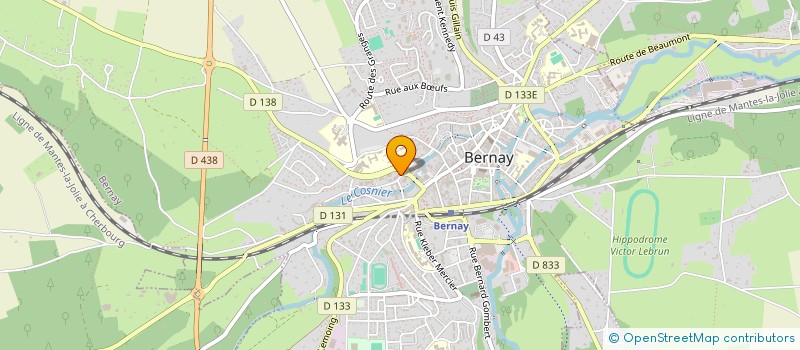 localisation de l'entreprise MADAME FATNA JAAIFRI à BERNAY
