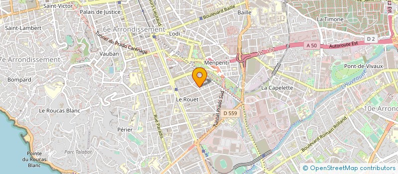 localisation de l'entreprise MADAME FATNA LARBI à MARSEILLE