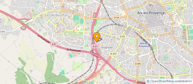 localisation de l'entreprise MADAME FATNA-LOUISA BENDELLAA à AIX-EN-PROVENCE