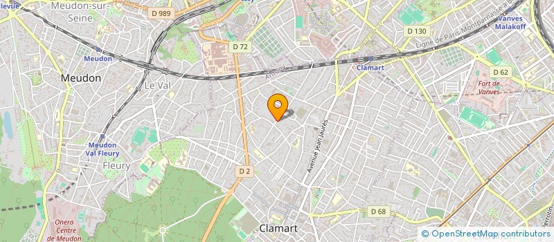 localisation de l'entreprise MADAME FATNA MARTINS à CLAMART