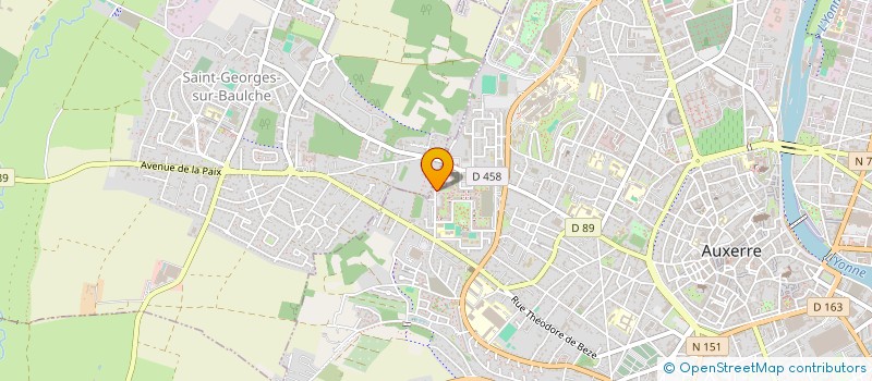 localisation de l'entreprise MADAME FATNA MARZAK  AUXERRE