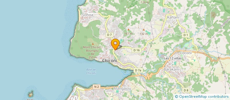 localisation de l'entreprise MADAME FATOMA SOALAZA à CHICONI