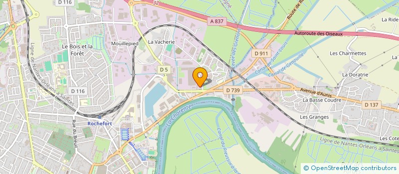 localisation de l'entreprise MADAME FATOU ANNE  ROCHEFORT