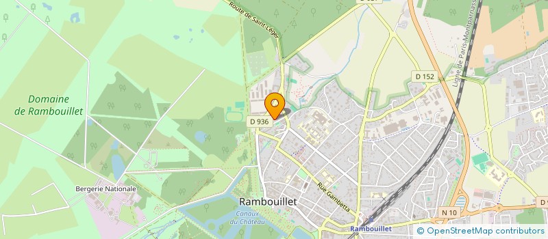 localisation de l'entreprise MADAME FATOU BA  RAMBOUILLET