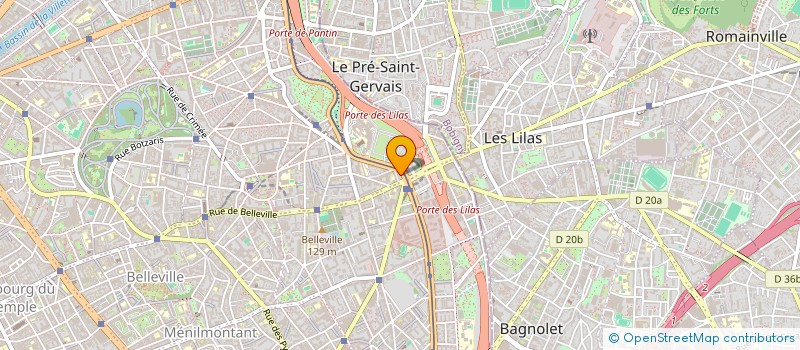 localisation de l'entreprise MADAME FATOU BAGATE  PARIS