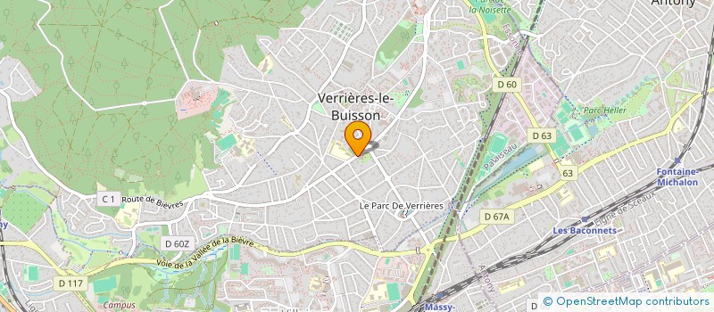localisation de l'entreprise MADAME FATOU BATCHILY-PLAT à VERRIERES-LE-BUISSON