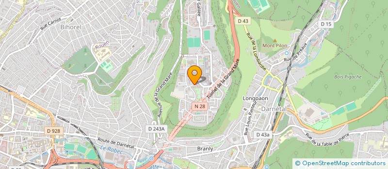 localisation de l'entreprise MADAME FATOU BINETOU REBEIZ  ROUEN