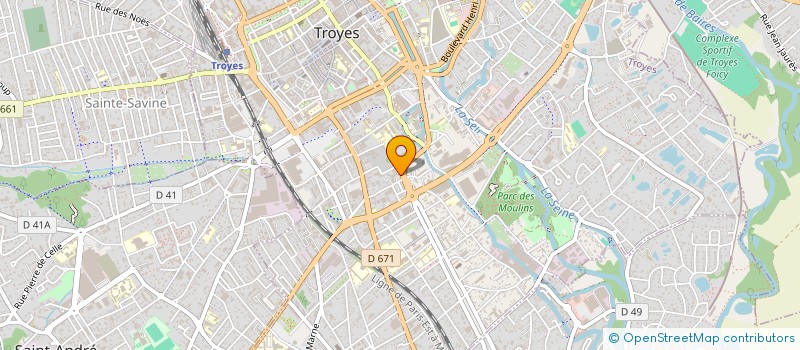localisation de l'entreprise MADAME FATOU BINTOU DIEDHIOU à TROYES