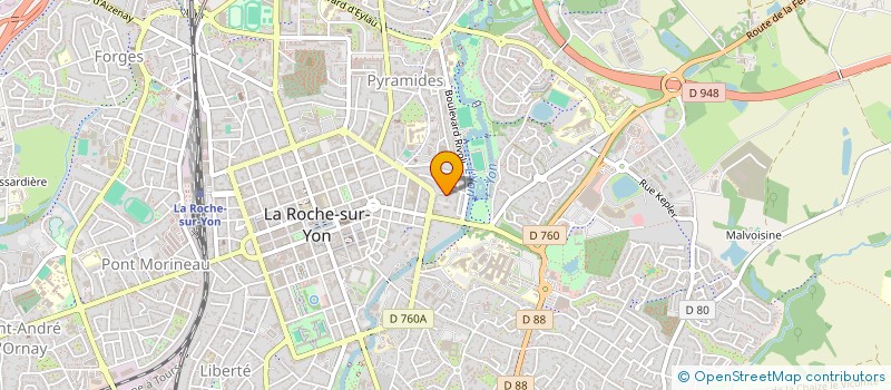 localisation de l'entreprise MADAME FATOU CISSE à LA ROCHE-SUR-YON