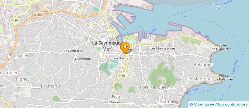 localisation de l'entreprise MADAME FATOU DASYLVA à LA SEYNE-SUR-MER