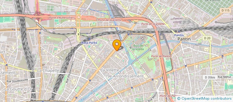 localisation de l'entreprise MADAME FATOU DIALLO  PARIS