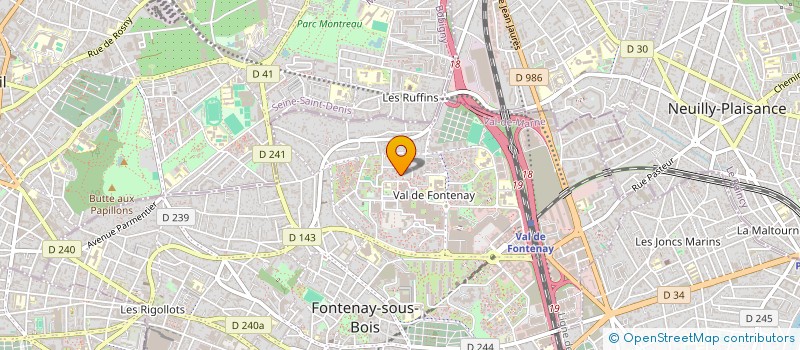 localisation de l'entreprise MADAME FATOU DIALLO à FONTENAY-SOUS-BOIS