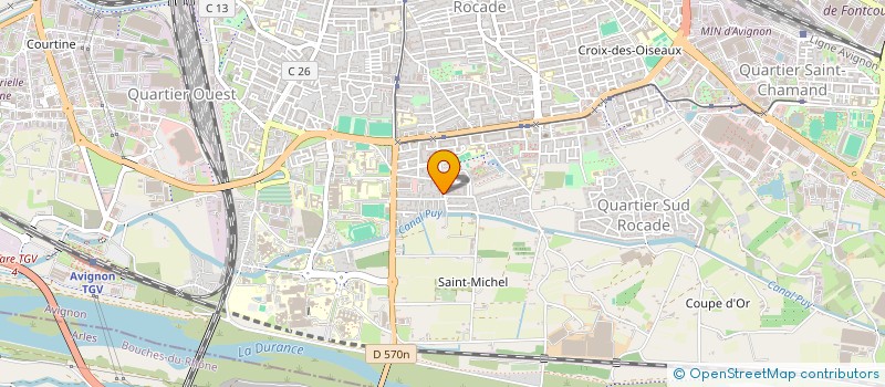 localisation de l'entreprise MADAME FATOU DIOP à AVIGNON