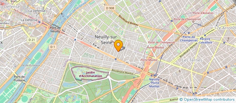 localisation de l'entreprise MADAME FATOU FAYE à NEUILLY-SUR-SEINE