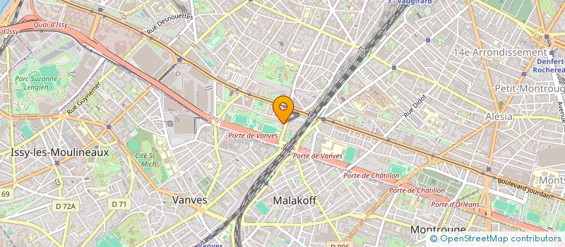 localisation de l'entreprise MADAME FATOU GUEYE  PARIS