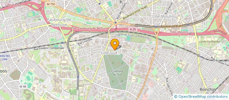localisation de l'entreprise MADAME FATOU KEITA à LILLE