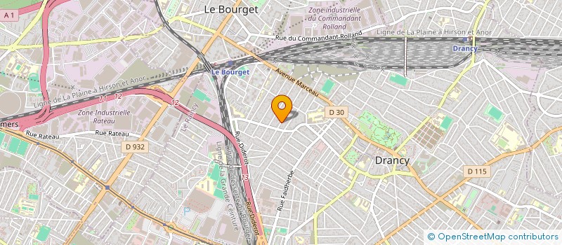 localisation de l'entreprise MADAME FATOU-KINE DIOP à DRANCY