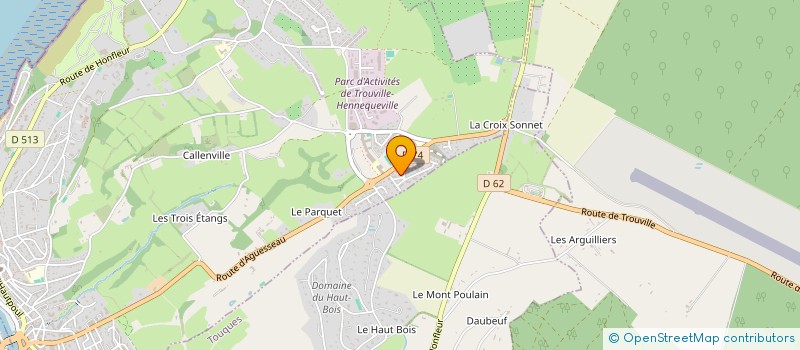 localisation de l'entreprise MADAME FATOU KINE GUEYE  TROUVILLE-SUR-MER