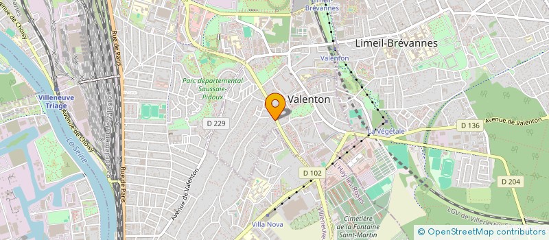 localisation de l'entreprise MADAME FATOU KONE  VALENTON