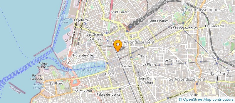 localisation de l'entreprise MADAME FATOU MANE à MARSEILLE
