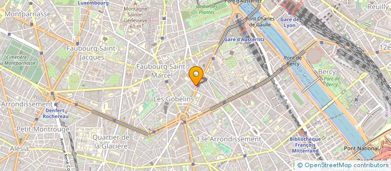 localisation de l'entreprise MADAME FATOU MBENGUE  PARIS